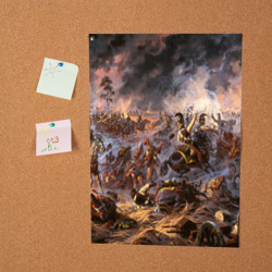 Постер 1812 война - поле битвы с Наполеоном: войска армии Российской Империи - фото 2