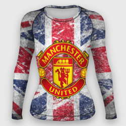 Женский рашгард 3D British Manchester United