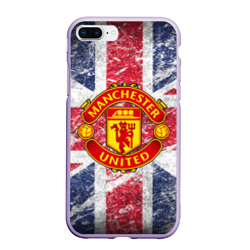 Чехол для iPhone 7Plus/8 Plus матовый British Manchester United