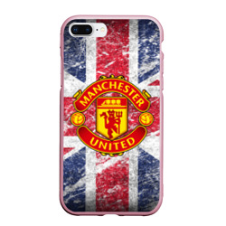 Чехол для iPhone 7Plus/8 Plus матовый British Manchester United