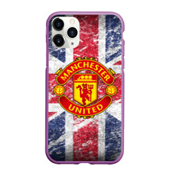 Чехол для iPhone 11 Pro матовый British Manchester United