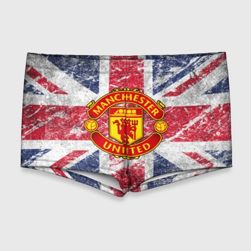 Мужские купальные плавки 3D British Manchester United