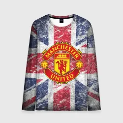 Мужской лонгслив 3D British Manchester United