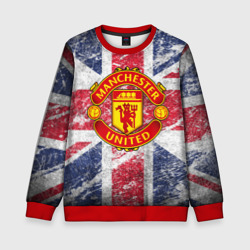 Детский свитшот 3D British Manchester United