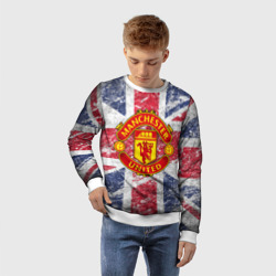 Детский свитшот 3D British Manchester United - фото 2