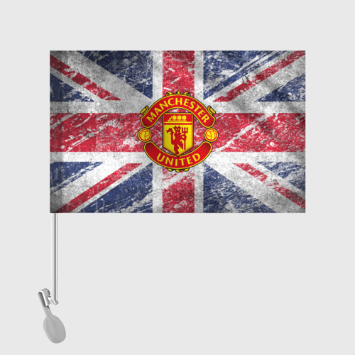 Флаг для автомобиля British Manchester United - фото 2