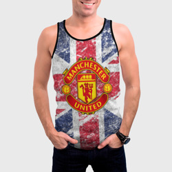 Мужская майка 3D British Manchester United - фото 2