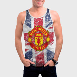 Мужская майка 3D British Manchester United - фото 2