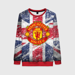 Женский свитшот 3D British Manchester United