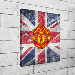 Холст квадратный British Manchester United - фото 2