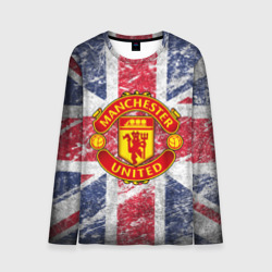 Мужской лонгслив 3D British Manchester United