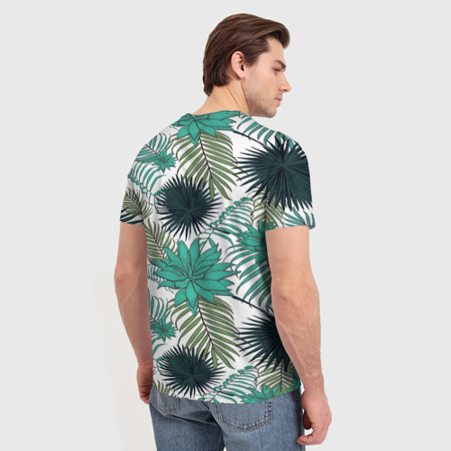Мужская футболка 3D Tropical, цвет 3D печать - фото 4