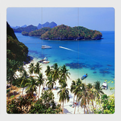 Таиланд - экзотический пляж – Магнитный плакат 3Х3 с принтом купить