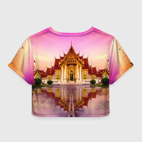 Женская футболка Crop-top 3D Таиланд - фото 2