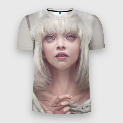 Мужская футболка 3D Slim Sia, цвет 3D печать