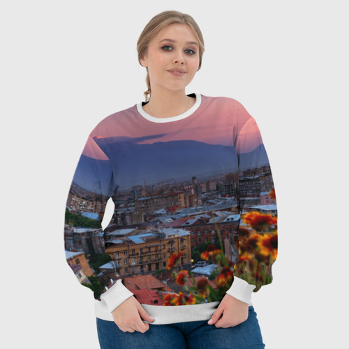Женский свитшот 3D Армения, цвет 3D печать - фото 6