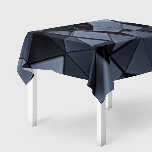Скатерть 3D Abstract Gray