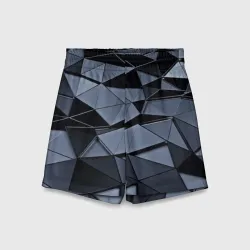 Детские спортивные шорты 3D Abstract Gray
