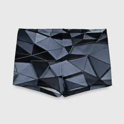 Детские купальные плавки 3D Abstract Gray