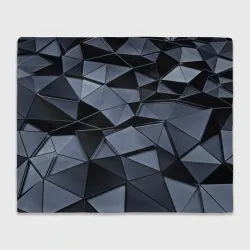Плед 3D Abstract Gray