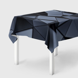 Скатерть 3D Abstract Gray