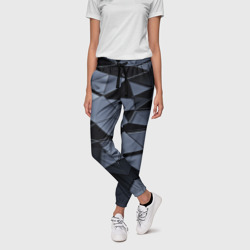 Женские брюки 3D Abstract Gray - фото 2