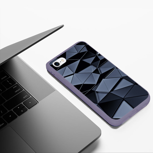Чехол для iPhone 6Plus/6S Plus матовый Abstract Gray Фото 01 Чехол для iPhone 6Plus/6S Plus матовый Abstract Gray Фото 01