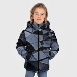 Зимняя куртка для мальчиков 3D Abstract Gray - фото 2
