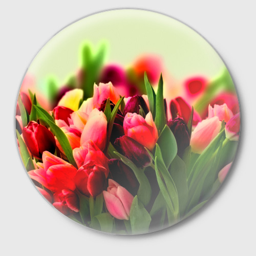 Значок Букет тюльпанов