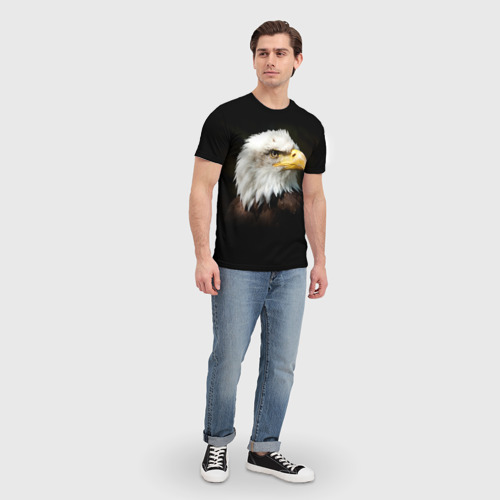 Мужская футболка 3D Орёл - фото 5