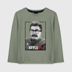 Детский лонгслив хлопок Style in