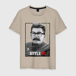 Style in – Мужская футболка хлопок с принтом купить со скидкой в -20%