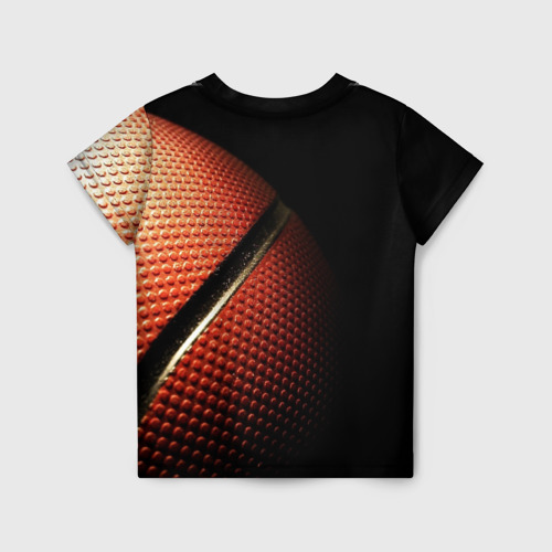 Детская футболка 3D Баскетбольный мяч, цвет 3D печать - фото 2