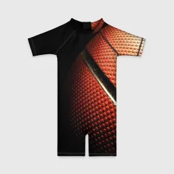 Детский купальный костюм 3D Баскетбольный мяч