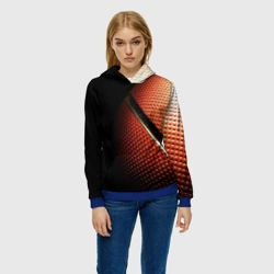 Женская толстовка 3D Баскетбольный мяч - фото 2