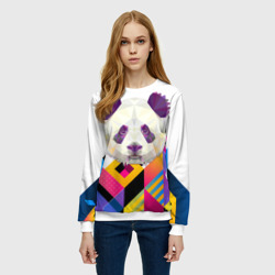 Женский свитшот 3D Панда - фото 2