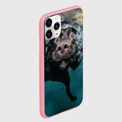 Чехол для iPhone 11 Pro Max матовый Пес дайвер - фото 2