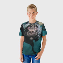 Детская футболка 3D Пес дайвер - фото 2