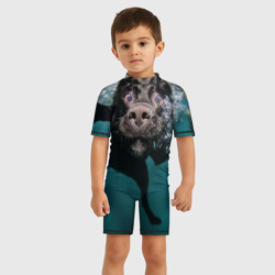 Детский купальный костюм 3D Пес дайвер - фото 2