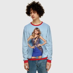 Мужской свитшот 3D Taylor Swift - фото 2