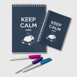 Блокнот Keep calm and zzz