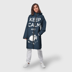 Женский дождевик 3D Keep calm and zzz - фото 2