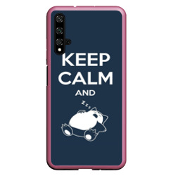 Чехол для Honor 20 Keep calm and zzz