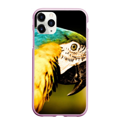 Чехол для iPhone 11 Pro Max матовый Попугай