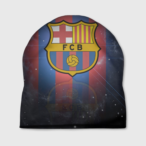 Шапка 3D Я фанат fc Barcelona!