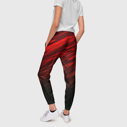Женские брюки 3D Размытие красок, цвет 3D печать - фото 4