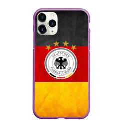 Чехол для iPhone 11 Pro Max матовый Сборная Германии