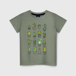Детская футболка хлопок Cactus