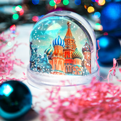Игрушка Снежный шар Moscow Russia - фото 2