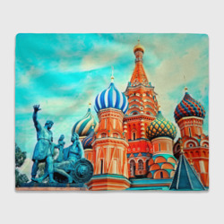 Плед 3D Moscow Russia